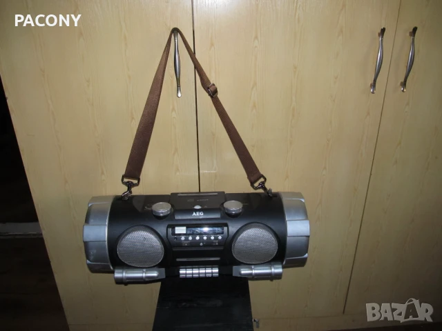 радиокасетофон AEG  - 2 броя  Бумбластер AEG SRR 4317