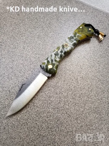 Сгъваем нож ръчно изработен