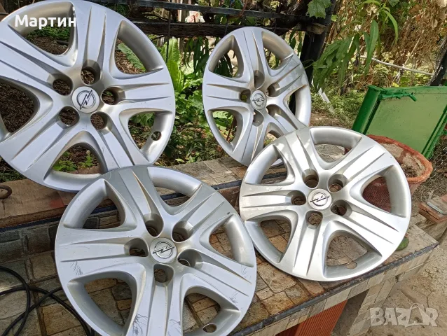 Тасове 17 цола 4броя Опел 5*120 , снимка 4 - Аксесоари и консумативи - 56138460
