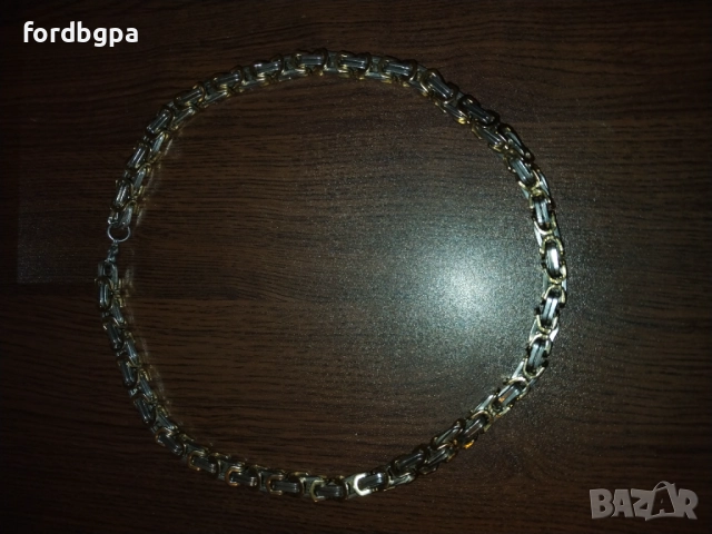 Масивен ланец синджир колие , снимка 2 - Колиета, медальони, синджири - 52934972