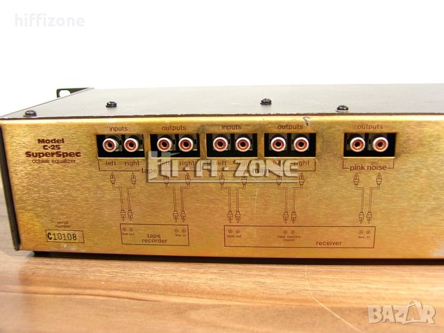  Audio control c-25    ЕКВАЛАЙЗЕР, снимка 9 - Еквалайзери - 44398832