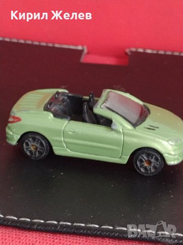 Метална количка PEUGEOT 206 кабриолет интересен модел за КОЛЕКЦИЯ ДЕКОРАЦИЯ 37576, снимка 8 - Колекции - 40704948