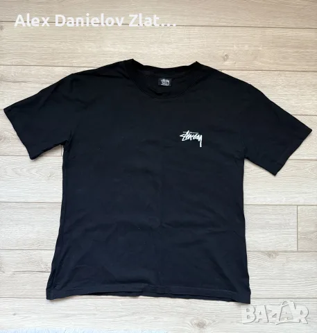 Оригинална мъжка тениска Stüssy Basic Stock Logo (Голямо лого) - Размер S⁠