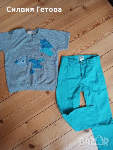 качествени дрешки Tom Tailor, Name it, Molo и др. панталони, блузи и яке, снимка 2 - Детски комплекти - 32178771