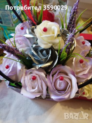 Сапунени цветя, снимка 18 - Изкуствени цветя - 39946525
