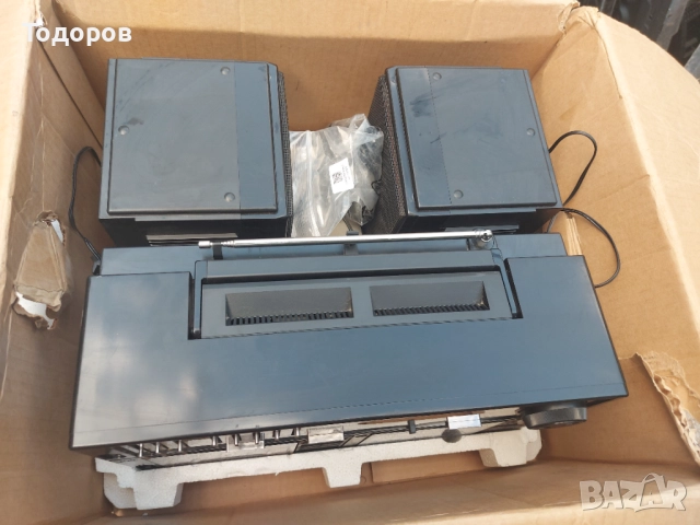 Philips D8458 Tandem Soundmachine Boombox, снимка 2 - Радиокасетофони, транзистори - 51802792