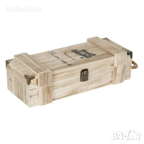 Кутия за вино-15х10х35 см./, снимка 5 - Декорация за дома - 49732013
