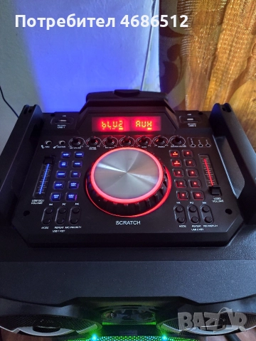 Akai DJ‑222‑1 – Мощен портативен спийкър за домашни партита и караоке, снимка 2 - Аудиосистеми - 52948848