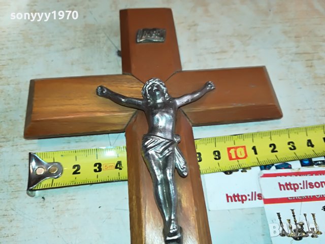 кръст от франция 1712221336, снимка 2 - Антикварни и старинни предмети - 39037344