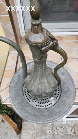 СТАР КОВАН ОСМАНСКИ МЕДЕН ИБРИК , снимка 7 - Антикварни и старинни предмети - 48357735