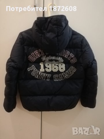 Детско зимно яке за момче- Бенетон. Размер: 128 см., снимка 3 - Детски якета и елеци - 38583522