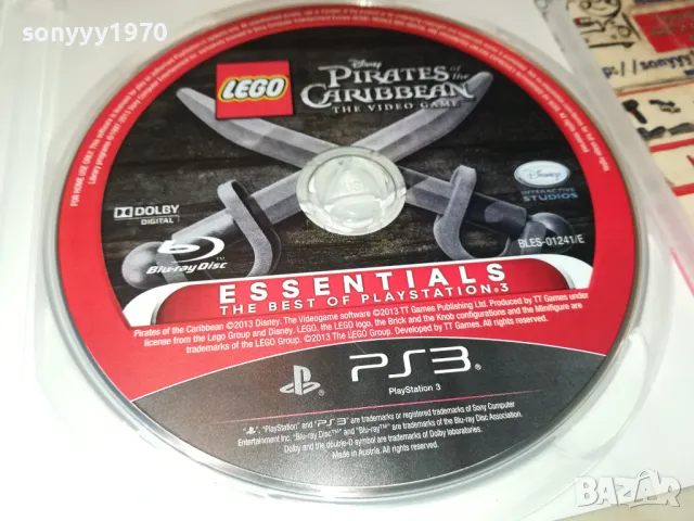 PIRATES CARIBBEAN-SONY PS3 GAME-ВНОС GERMANY 2402251818, снимка 2 - Игри за PlayStation - 49260549