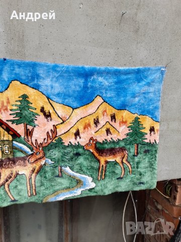 Старинен ковьор,покривка за стена #203, снимка 4 - Антикварни и старинни предмети - 42344365