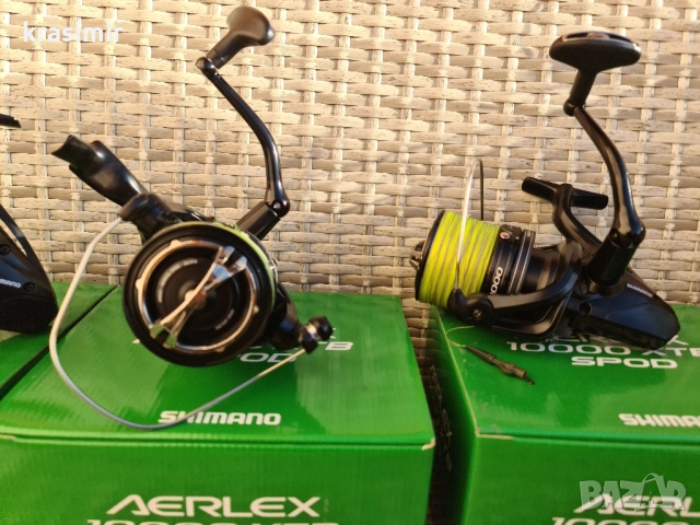 Продавам 3бр макари Shimano Aerlex 10000 spod, снимка 4 - Макари - 52441014