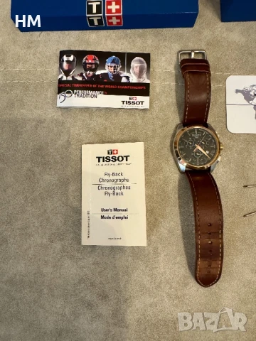 Мъжки часовник Tissot T-Classic Couturier Chronograph Dual Tone, снимка 7 - Мъжки - 51309794