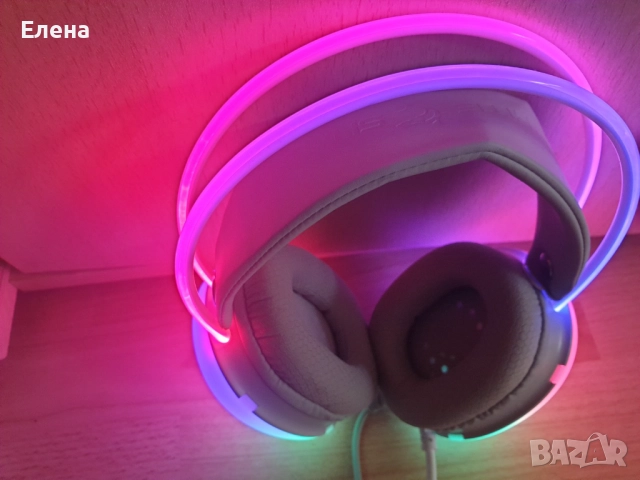 Гейминг слушалки White Shark - FIREFLY, бели, снимка 4 - Слушалки и портативни колонки - 51780283