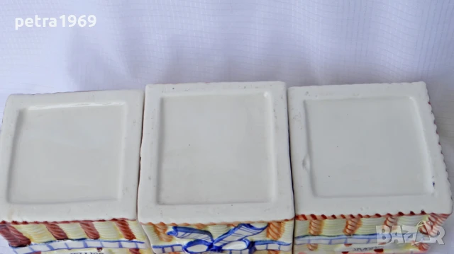 Комплект порцеланови буркани с много сладки капаци, снимка 7 - Други - 50627712