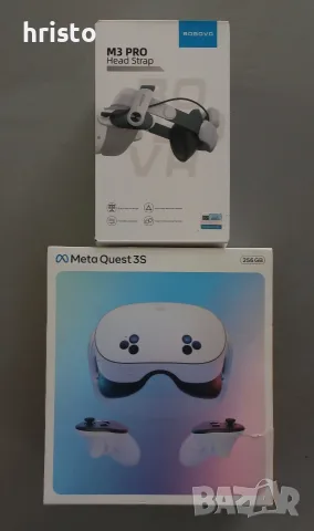 Meta Quest 3S 256GB + BOBOVR M3 Pro Head Strap