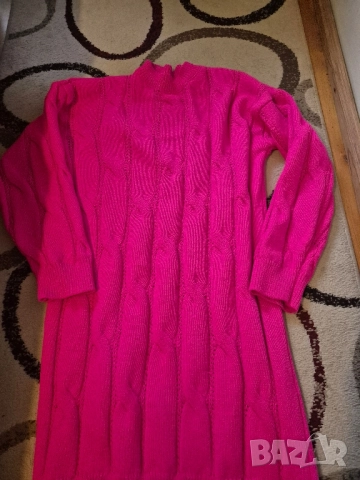 рокля туника циклама Радис, снимка 2 - Рокли - 52451174