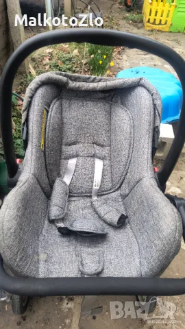 Бебешка количка/ Комбинирана детска количка  LORELLI LORA SET 3 в 1 - Dark Grey, снимка 9 - Детски колички - 47499492