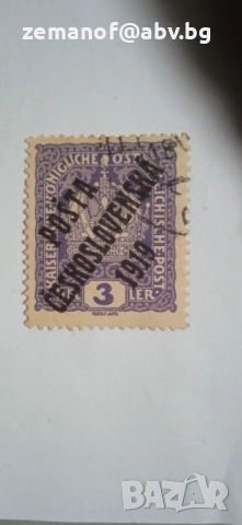 Марка Чекословакия 19 г