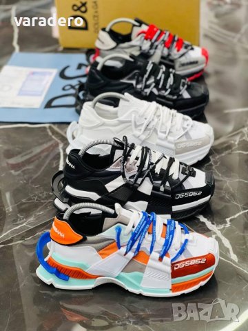 Мъжки маратонки висок клас с кутия плик и сертификат Dolce I Gabbana , снимка 5 - Маратонки - 38563758