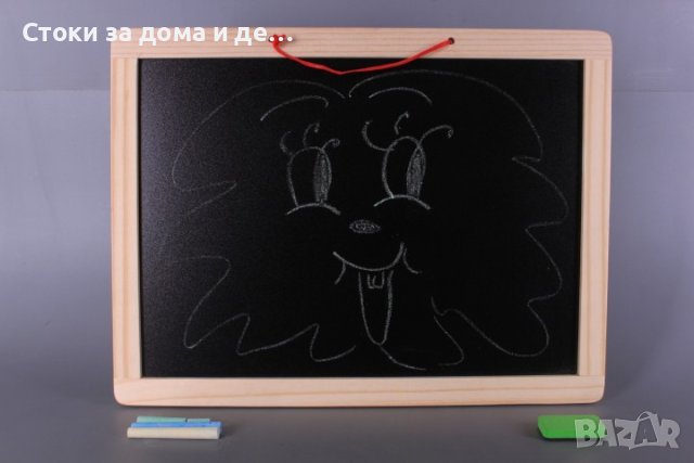 Дървена дъска с магнитни букви - кирилица, снимка 4 - Рисуване и оцветяване - 22493480