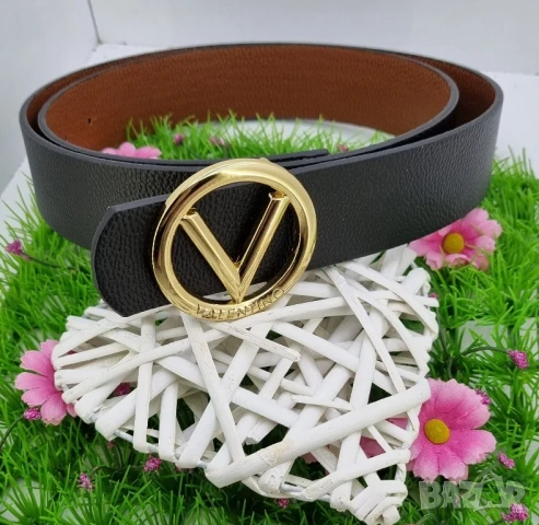 унисекс колани от висококачествена еко кожа gucci louis vuitton armani dolce gabbana , снимка 2 - Колани - 51086036