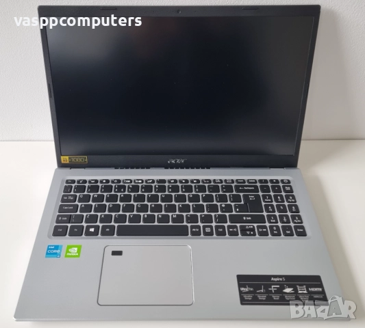 Acer Aspire 5 (A515-56G) / 15.6" / i3-1115G4 / GeForce MX350 / 8GB RAM / 128GB NVMe + 320GB HDD, снимка 2 - Лаптопи за работа - 52041405