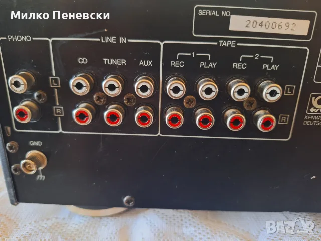KENWOOD KA 4040R.STEREO AMPLIFIER.MADE IN JAPAN., снимка 6 - Ресийвъри, усилватели, смесителни пултове - 55747236