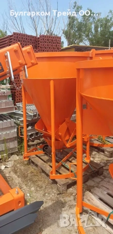 Кюбели за бетон, легени за строителни смеси, кранови вилици, снимка 8 - Други - 52278749