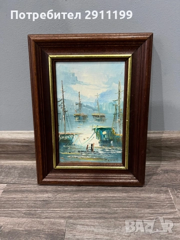 Маслена картина, 6 бр., снимка 5 - Картини - 54303703