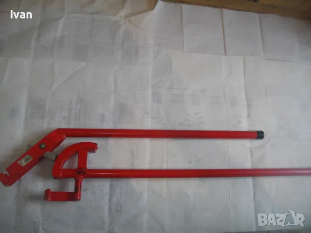 НОВ ROTHENBERGER 22mm НЕМСКИ РЪЧЕН ТРЪБОГИБ УРЕД ОГЪВАНЕ ВСЯКАКВИ ТРЪБИ ДО ф22мм МАСИВЕН ГОЛЯМ ПРОФИ, снимка 18 - Други инструменти - 48228582