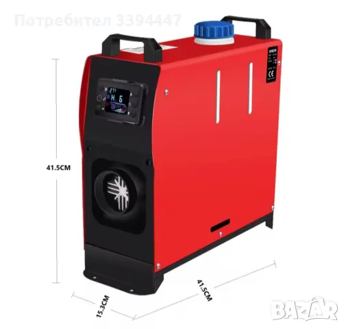 Суха дизелова печка , снимка 4 - Отоплителни печки - 49369944