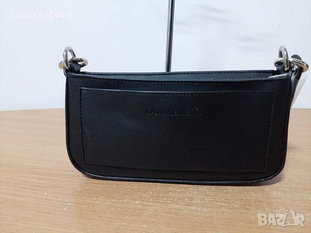 Луксозна Черна чанта Calvin Klein/SG-E72, снимка 3 - Чанти - 42902828