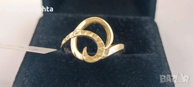 Нов-Златен пръстен -2,34гр/14кр