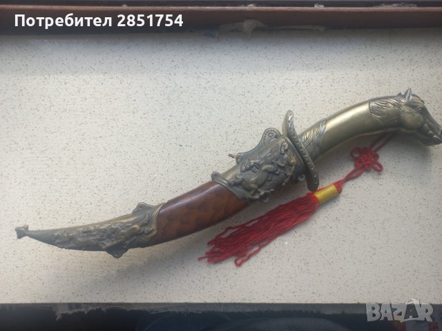 Кама (Ханджар), снимка 3 - Антикварни и старинни предмети - 42703125