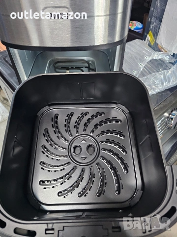 Фритюрник с горещ въздух Princess Dual Heat - 8 л XXL - Двоен нагревател, снимка 10 - Фритюрници - 53274693