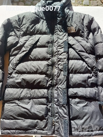 Използвана в отлично състояние зимна пухена парка The North Face M , снимка 3 - Якета - 52828903
