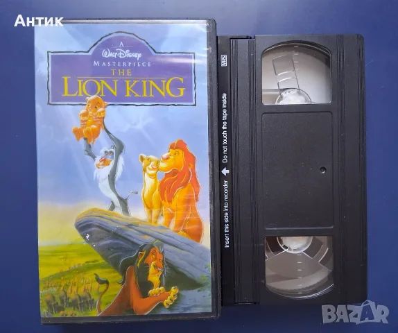 Видеокасети VHS Цар Лъв 1 - 3 Част, снимка 4 - Анимации - 56106531