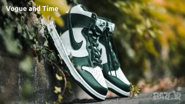 Маратонки Nike Dunk High SP Spartan Green, снимка 4 - Маратонки - 55846482