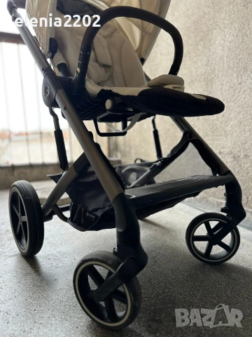 Cybex Balios S Lux, Seashell Beige, снимка 2 - Детски колички - 53931241