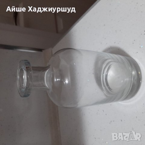 Стъклена  ваза, снимка 2 - Вази - 40039504