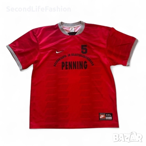 Футболна фланелка Nike Team 90s Vintage Template мъжка XXL червена