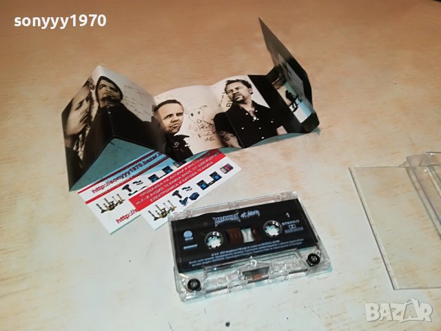 *METALLICA-ORIGINAL-КАСЕТА 2806222016, снимка 16 - Аудио касети - 37229611
