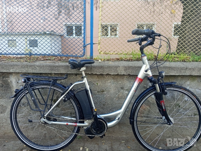 28 цола електрически алуминиев велосипед с 7 скорости усилени капли амортисьори хидравлични спирач, снимка 2 - Велосипеди - 52547922