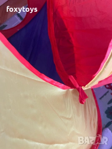 Детска палатка с тунел и къща, 3 в 1, KRUZZEL, 288x94x70 см, снимка 11 - Образователни игри - 54035122