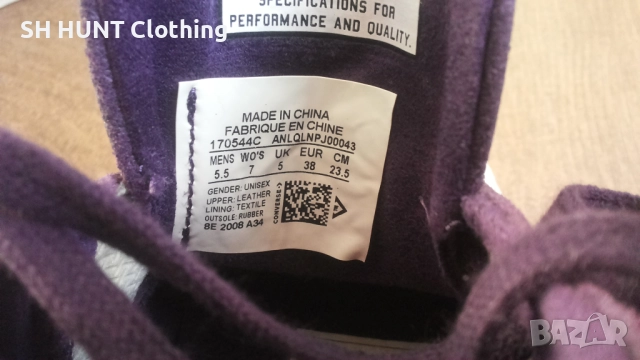 CONVERSE JACK PURCELL PRO Leather Размер EUR 38 / UK 5 дамски кецове естествена кожа 312-14-S, снимка 17 - Кецове - 52666704