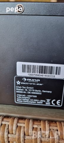 Усилвател auna с лампи, снимка 5 - Ресийвъри, усилватели, смесителни пултове - 37917420