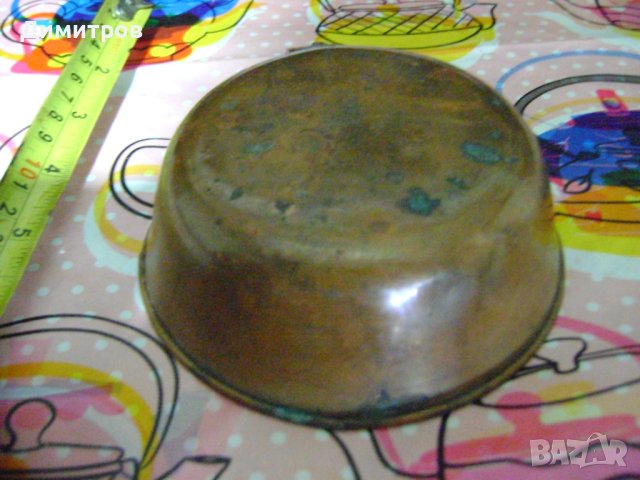 старинна медна купичка, снимка 2 - Антикварни и старинни предмети - 44488224